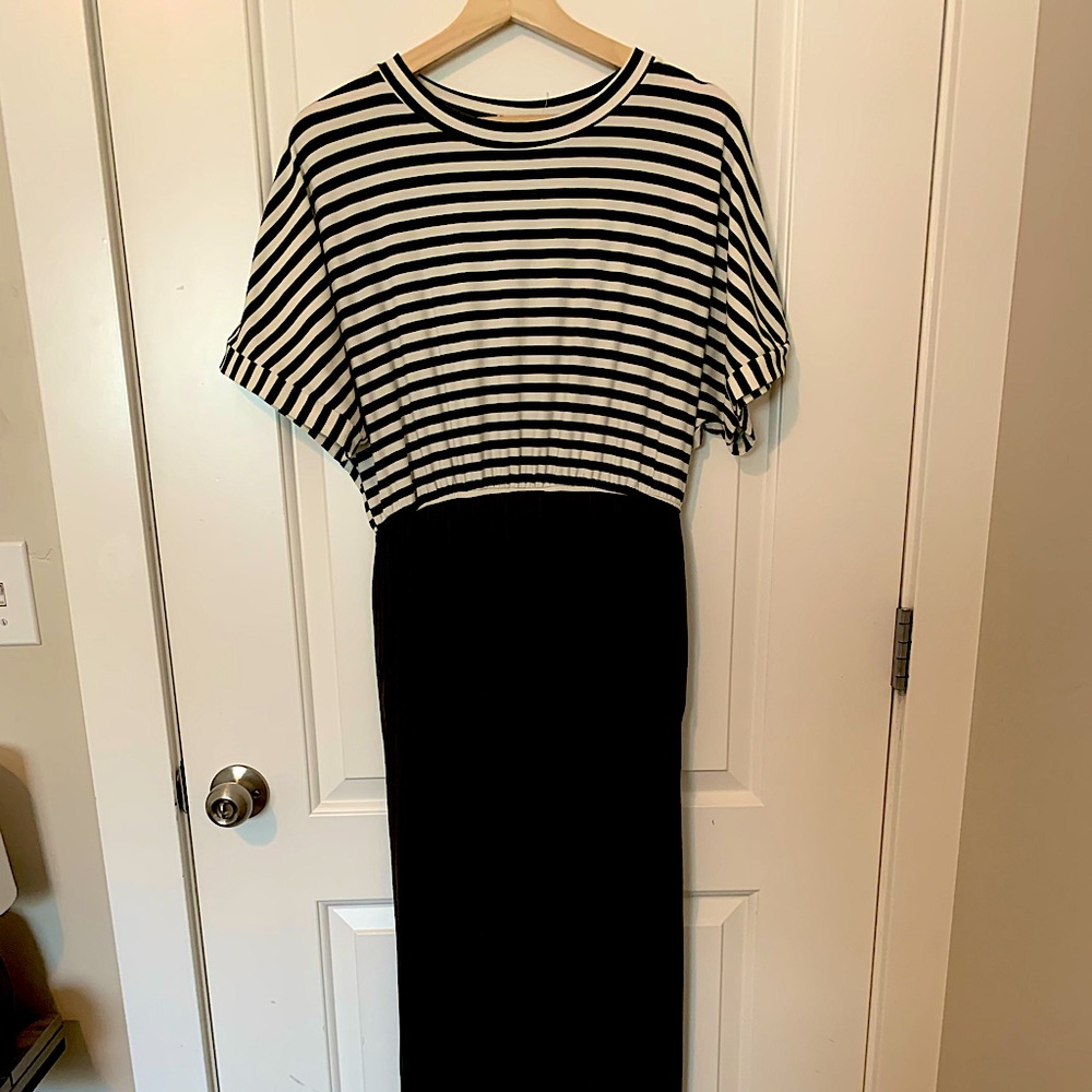 Green maxi dress